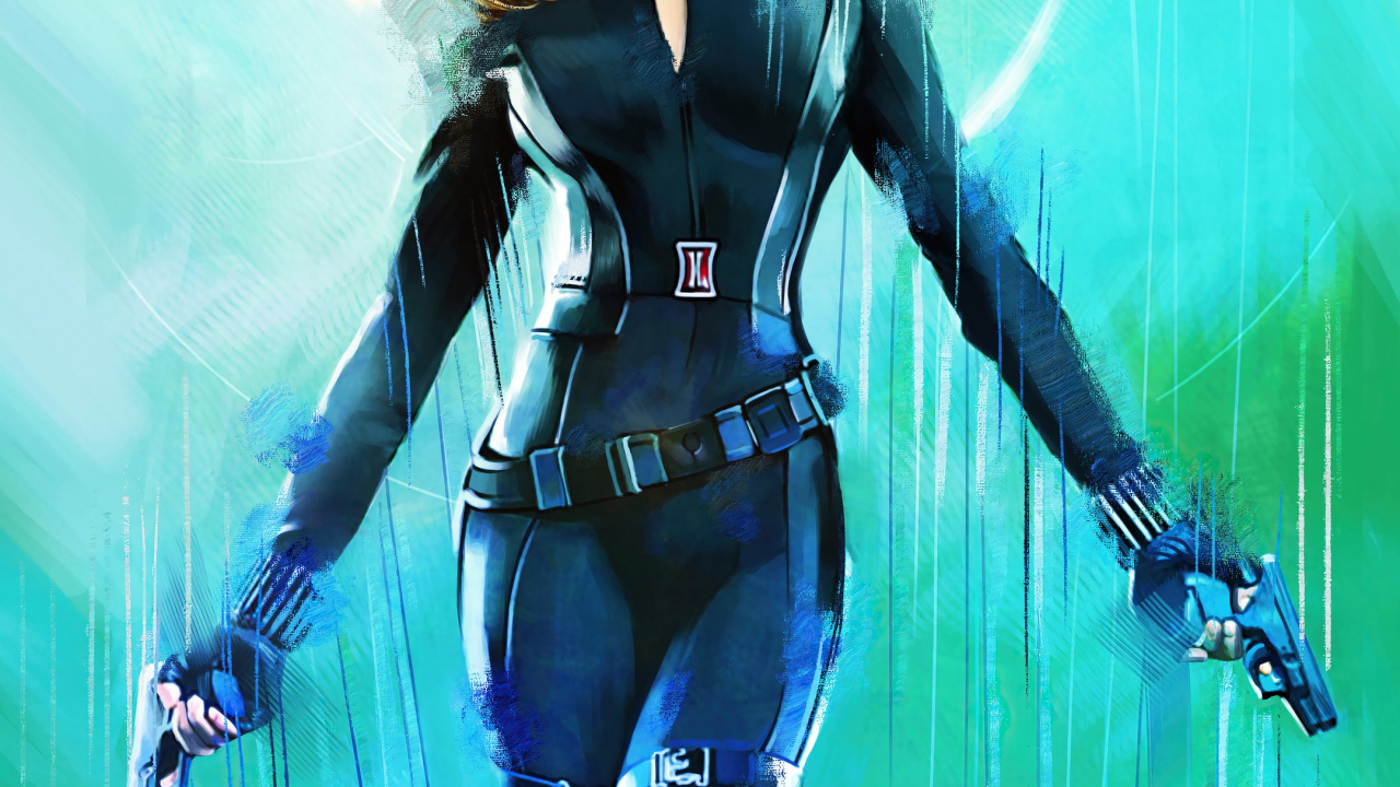 Scarlett Johansson, Captain America Le Soldat De L'Hiver, Natasha Romanova, Bucky Barnes, Action. Wallpaper in 1280x720 Resolution