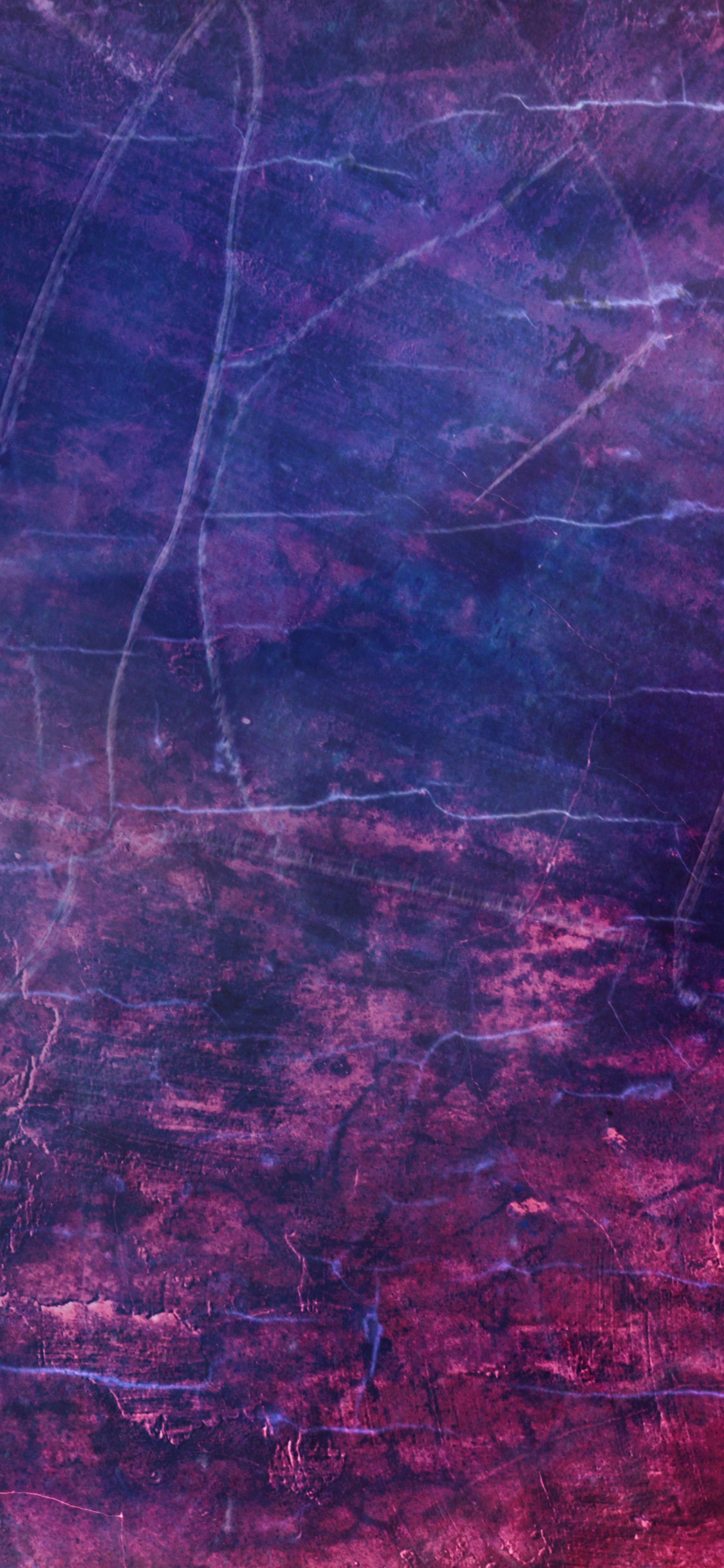 Pintura Abstracta Morada y Negra. Wallpaper in 1125x2436 Resolution