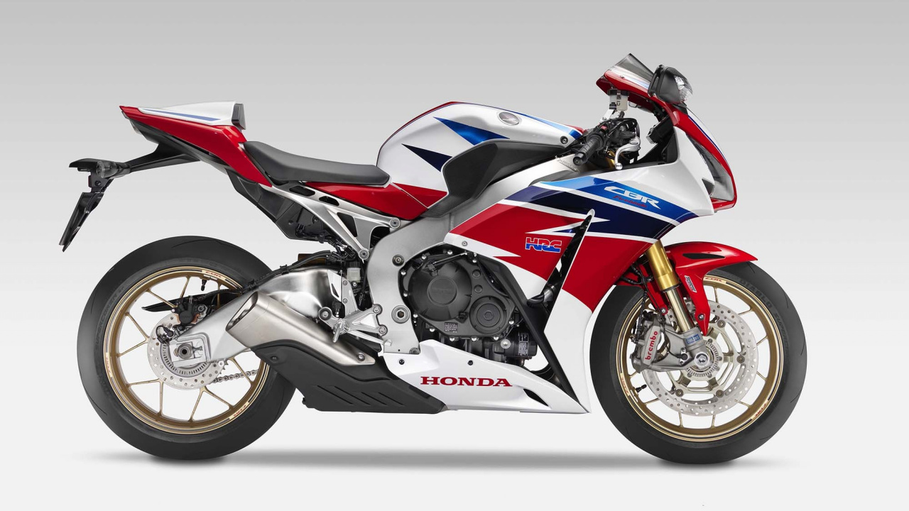 Rotes Und Schwarzes Sportrad. Wallpaper in 1280x720 Resolution