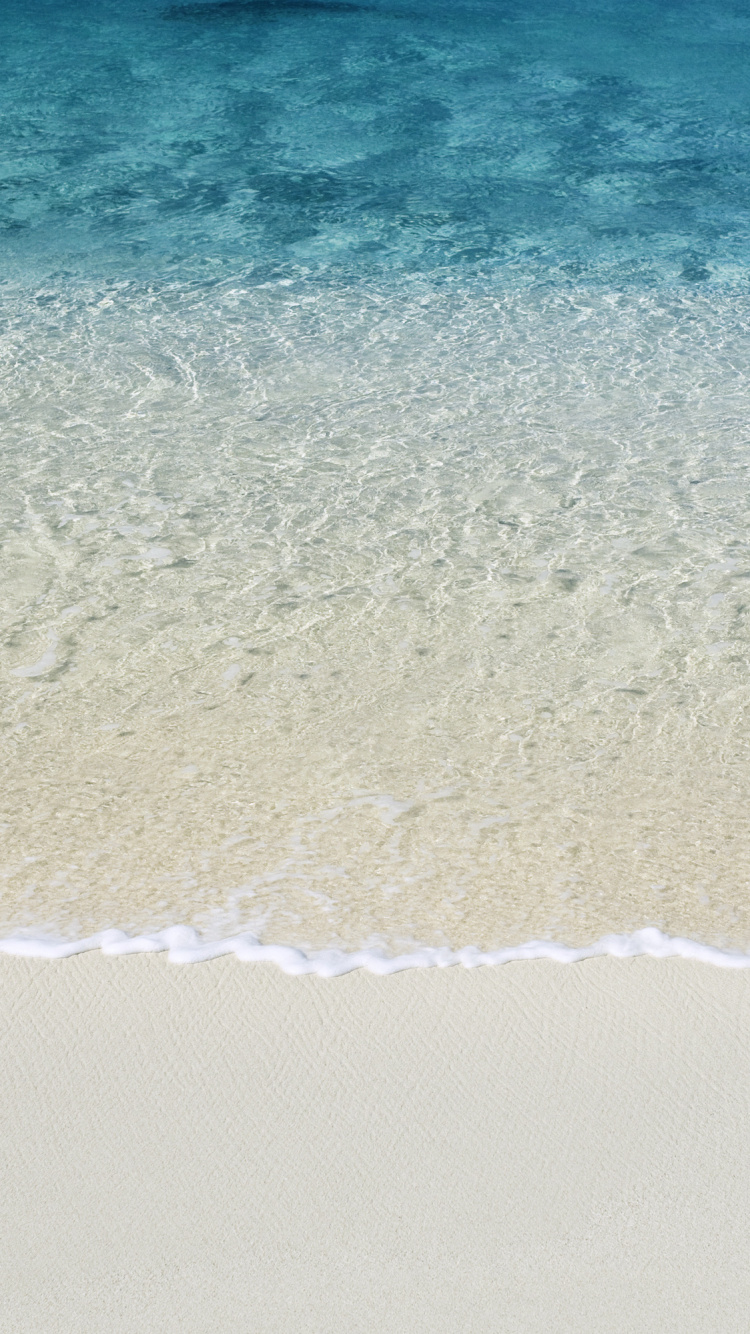 Arena de Mar, Playa, Arena, Agua, Mar. Wallpaper in 750x1334 Resolution