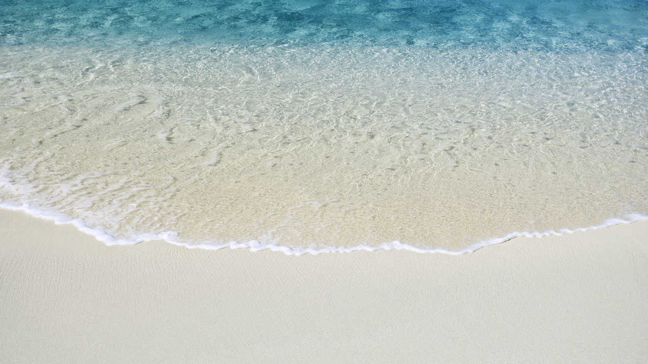 Sable de Mer, Plage, Sand, Eau, Mer. Wallpaper in 1280x720 Resolution