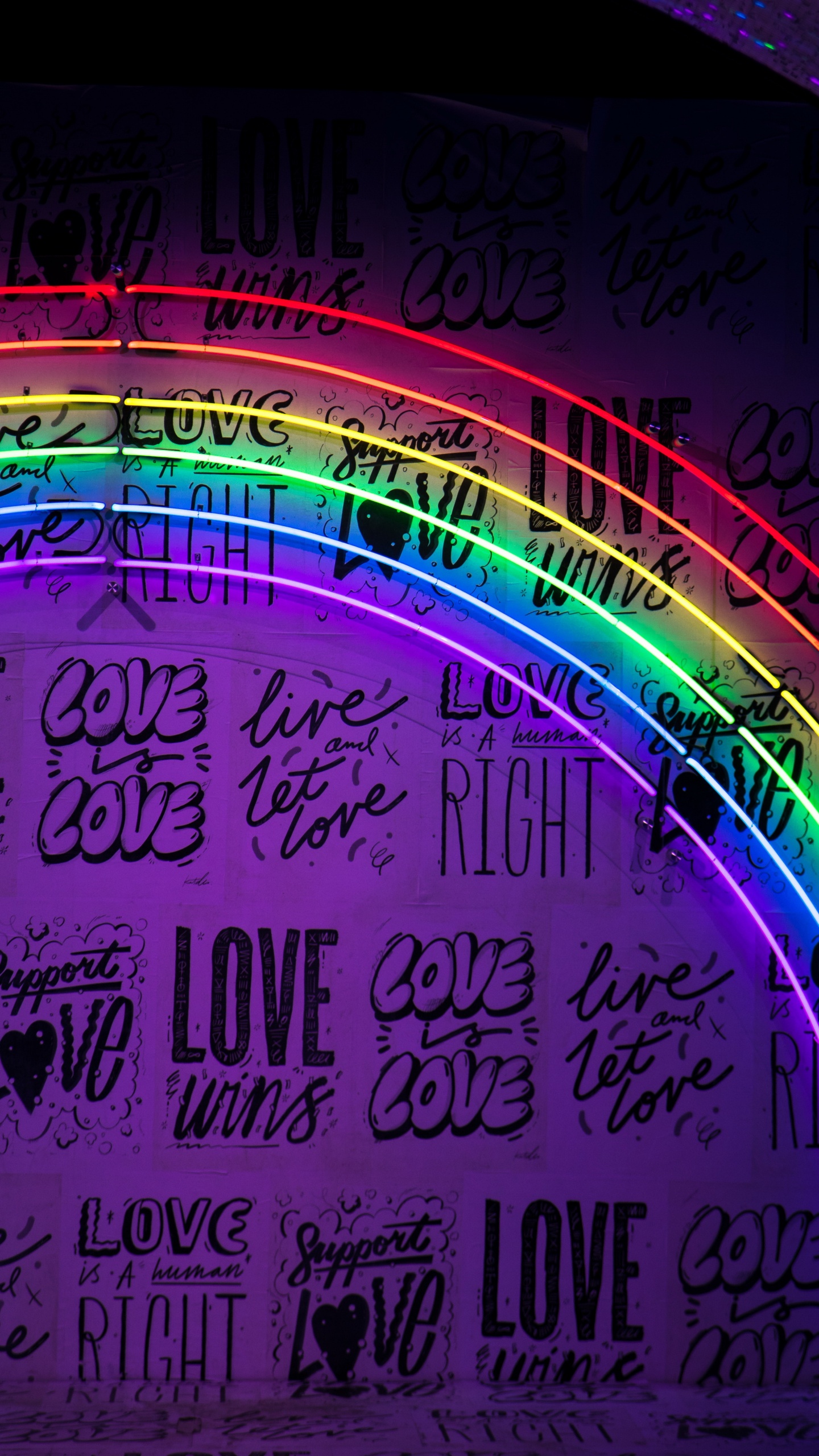 Raidow Love Aesthetic, Violet, Purple, Line, Magenta. Wallpaper in 1440x2560 Resolution