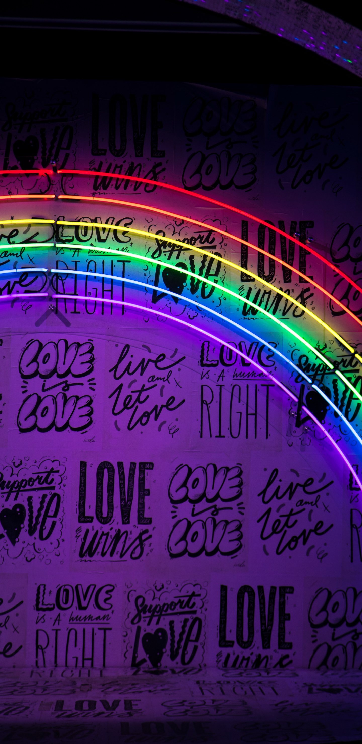 Raidow Love Aesthetic, Violet, Purple, Line, Magenta. Wallpaper in 1440x2960 Resolution