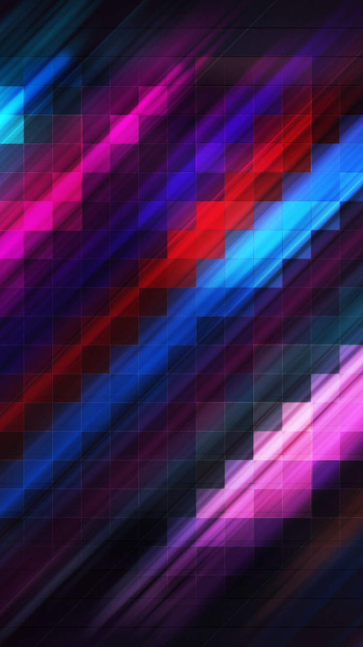 Purple Orange and Blue Striped Textile. Wallpaper in 750x1334 Resolution