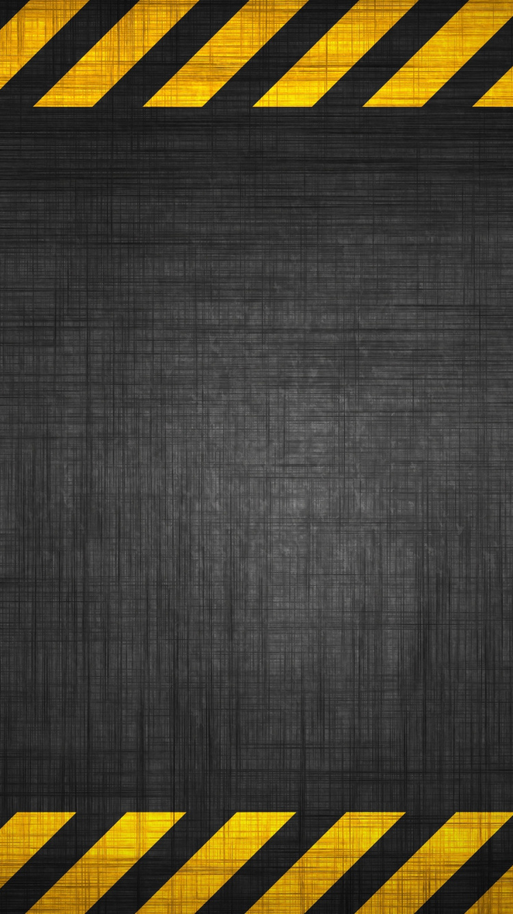 Schwarz-gelb Gestreiftes Textil. Wallpaper in 750x1334 Resolution