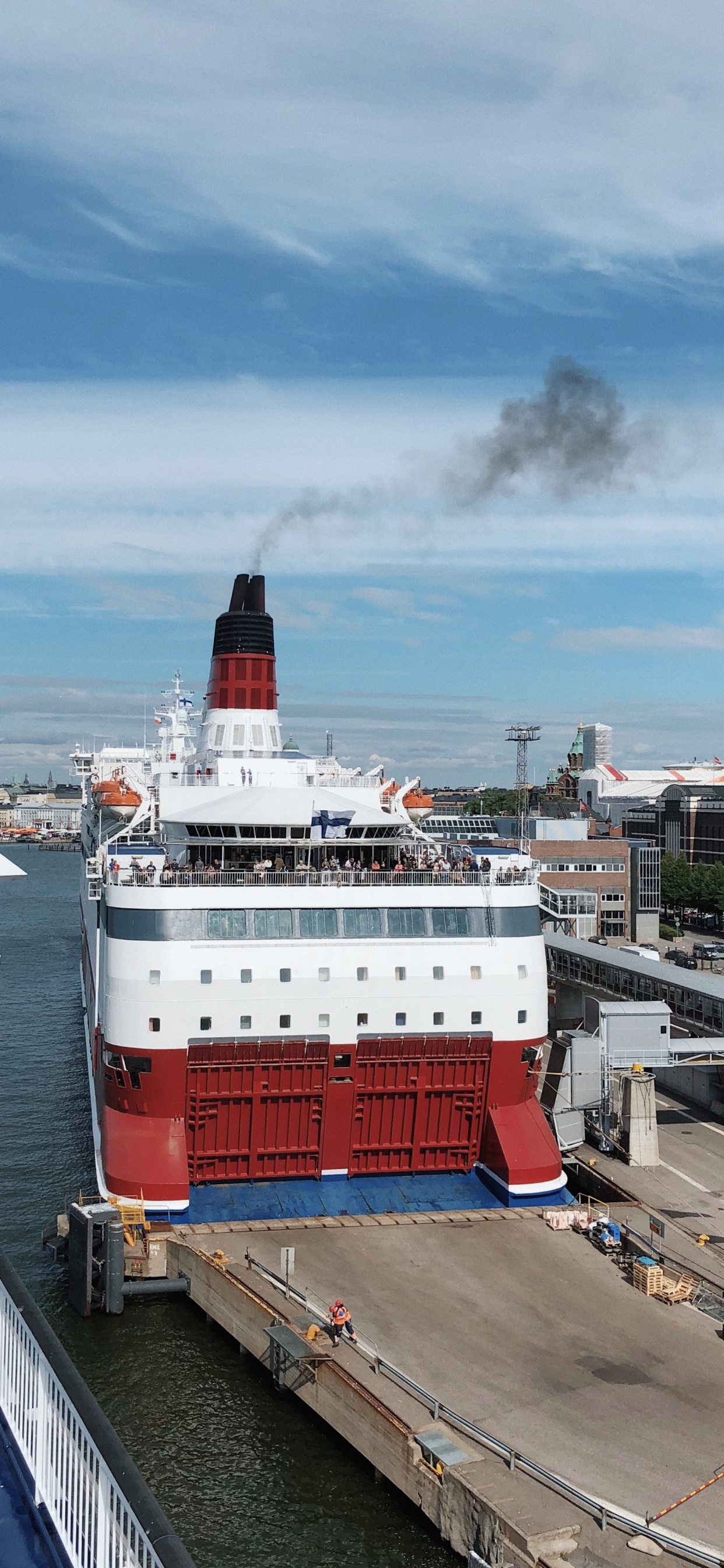 Water Transportation, Ferry, Motor Ship, Livestock Carrier, Naval Architecture. Wallpaper in 1242x2688 Resolution