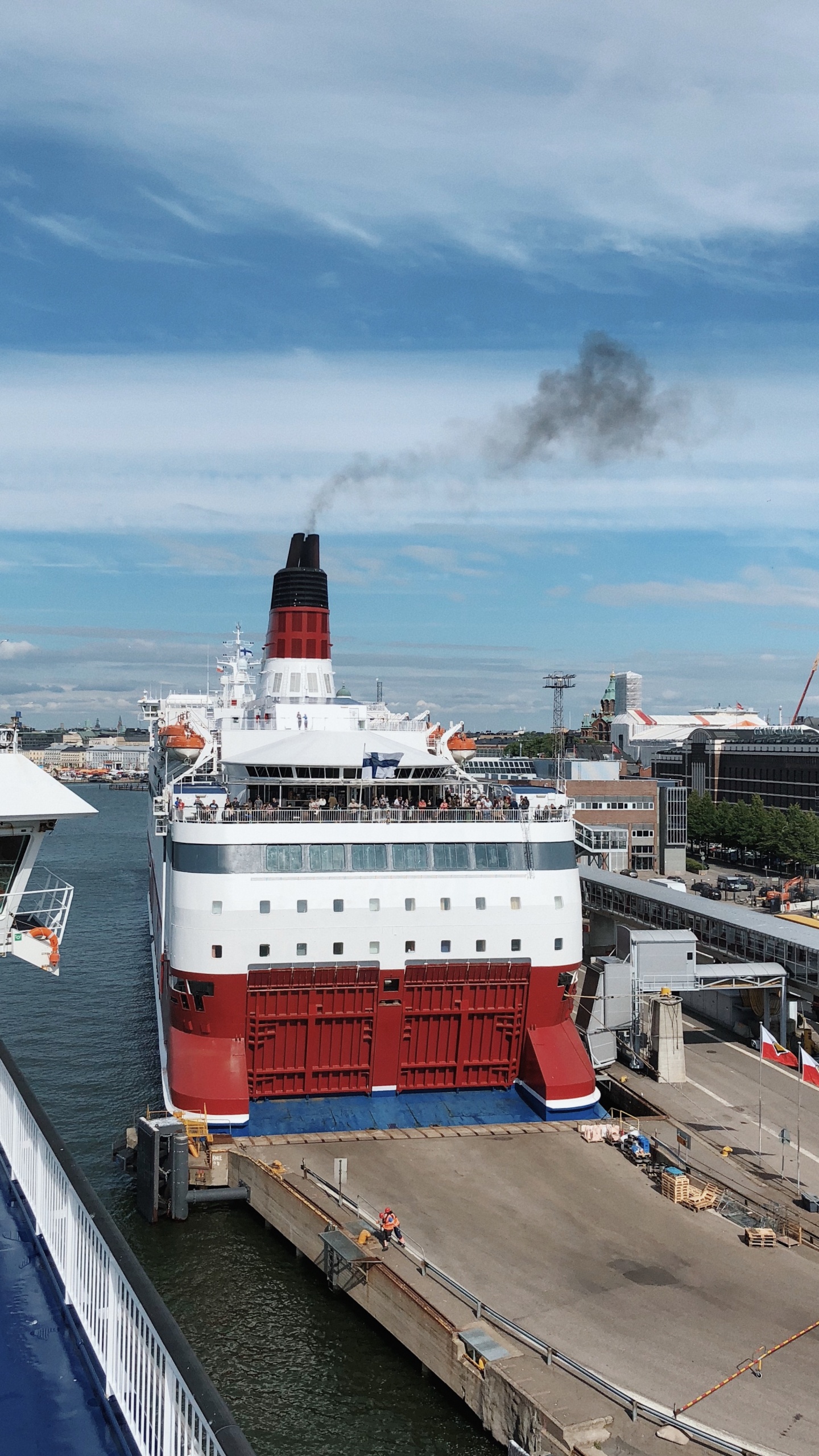 Water Transportation, Ferry, Motor Ship, Livestock Carrier, Naval Architecture. Wallpaper in 1440x2560 Resolution