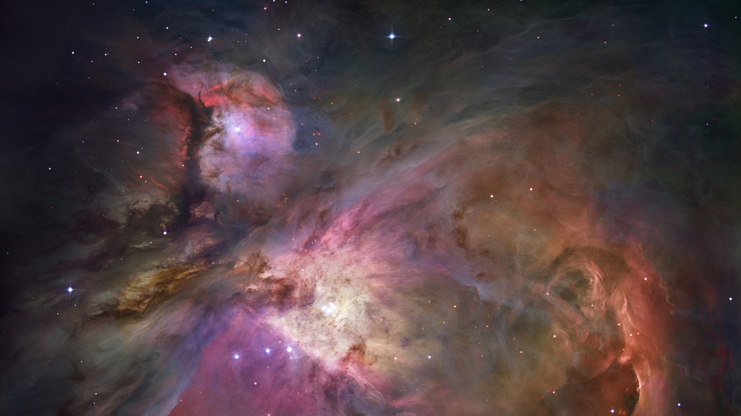 Illustration de Galaxie Violette et Blanche. Wallpaper in 2560x1440 Resolution