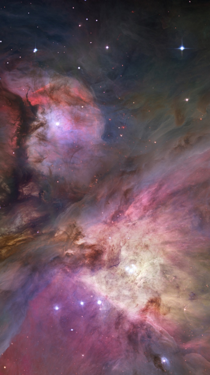 Illustration de Galaxie Violette et Blanche. Wallpaper in 720x1280 Resolution