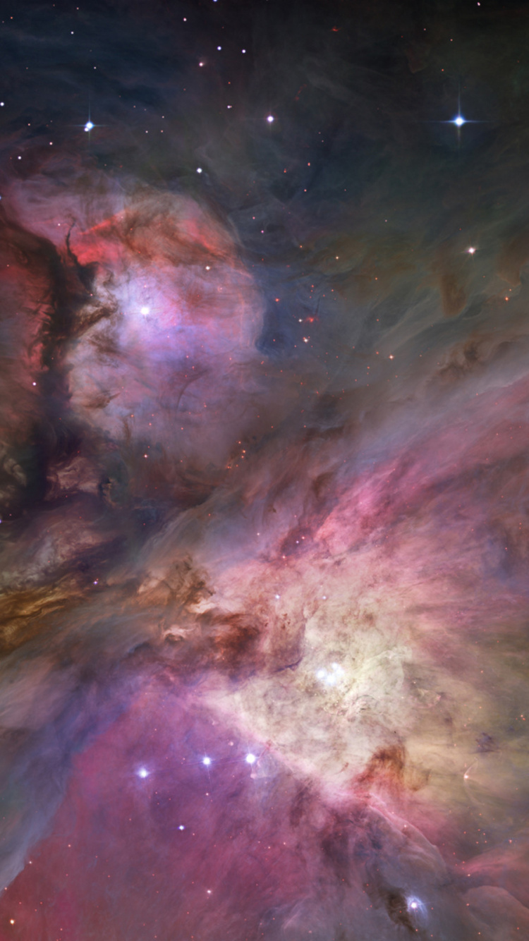 Illustration de Galaxie Violette et Blanche. Wallpaper in 750x1334 Resolution