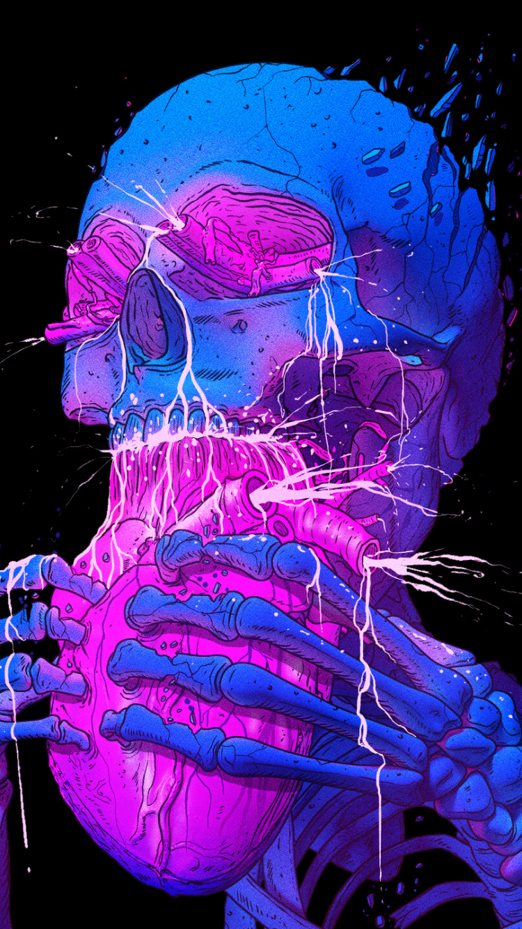 Purple, Entertainment, Visual Effect Lighting, Artist, Electric Blue. Wallpaper in 750x1334 Resolution