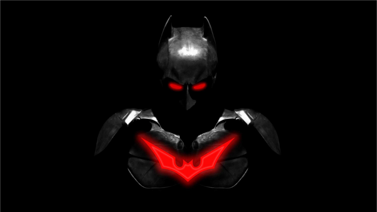 Black and Red Star Wars Helmet. Wallpaper in 1280x720 Resolution