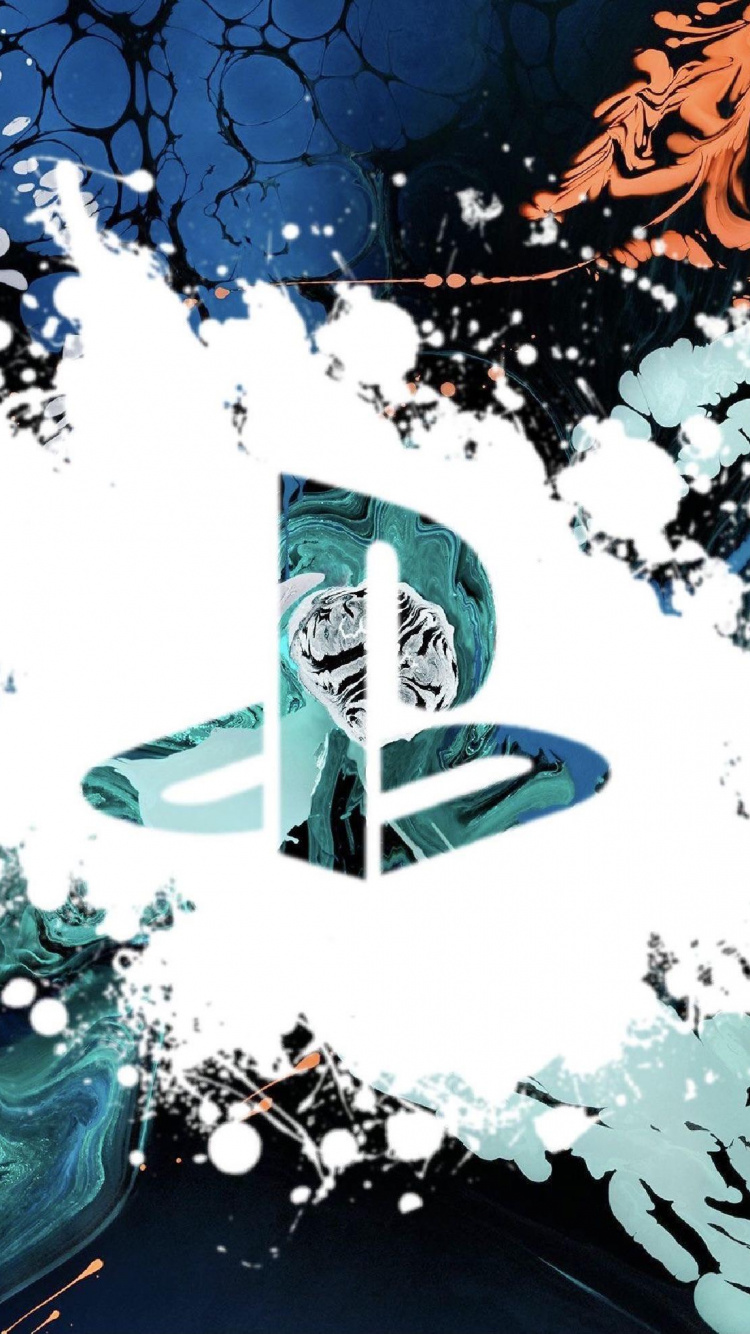 PlayStation, Apple, la Pureté de la Couleur, Art, Graphique. Wallpaper in 750x1334 Resolution