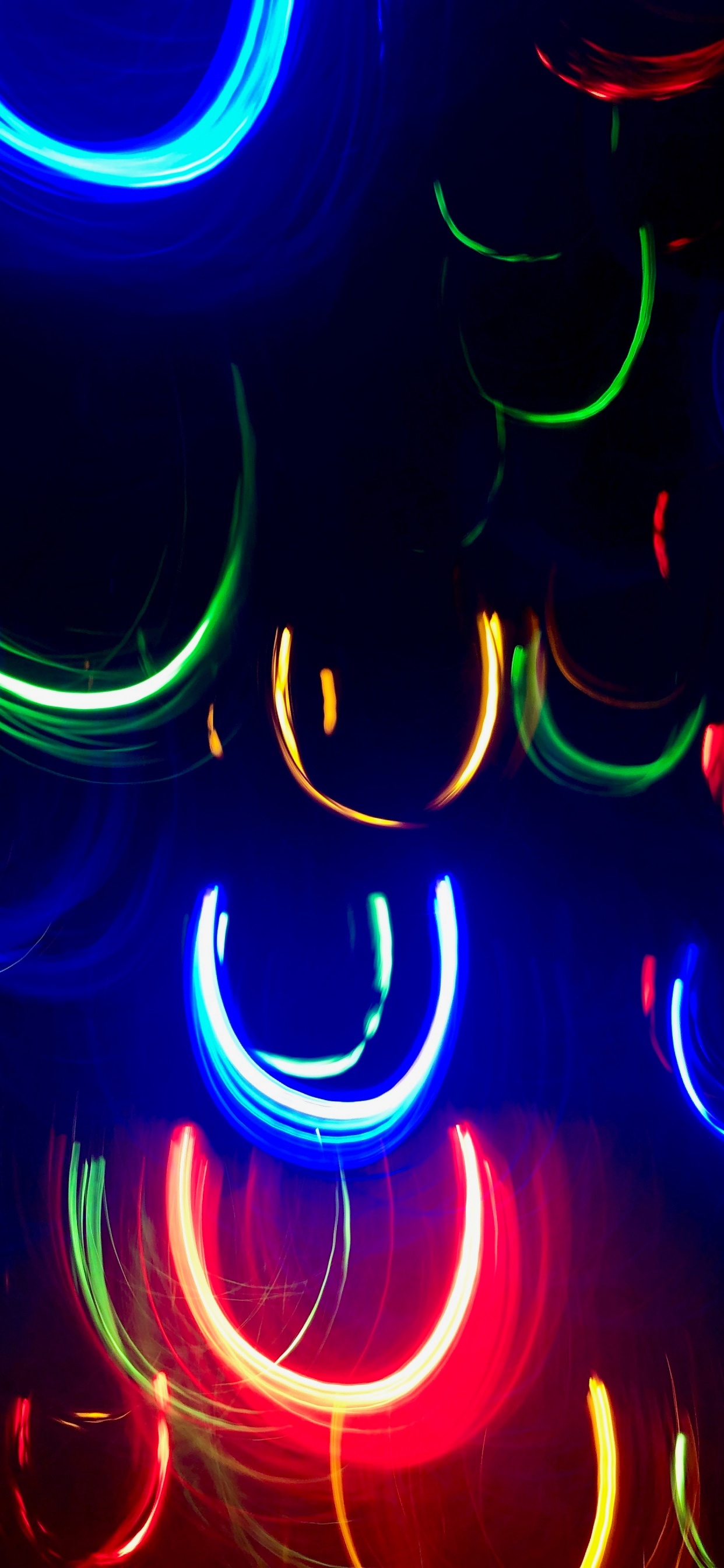 Blue Red and Purple Lights. Wallpaper in 1242x2688 Resolution