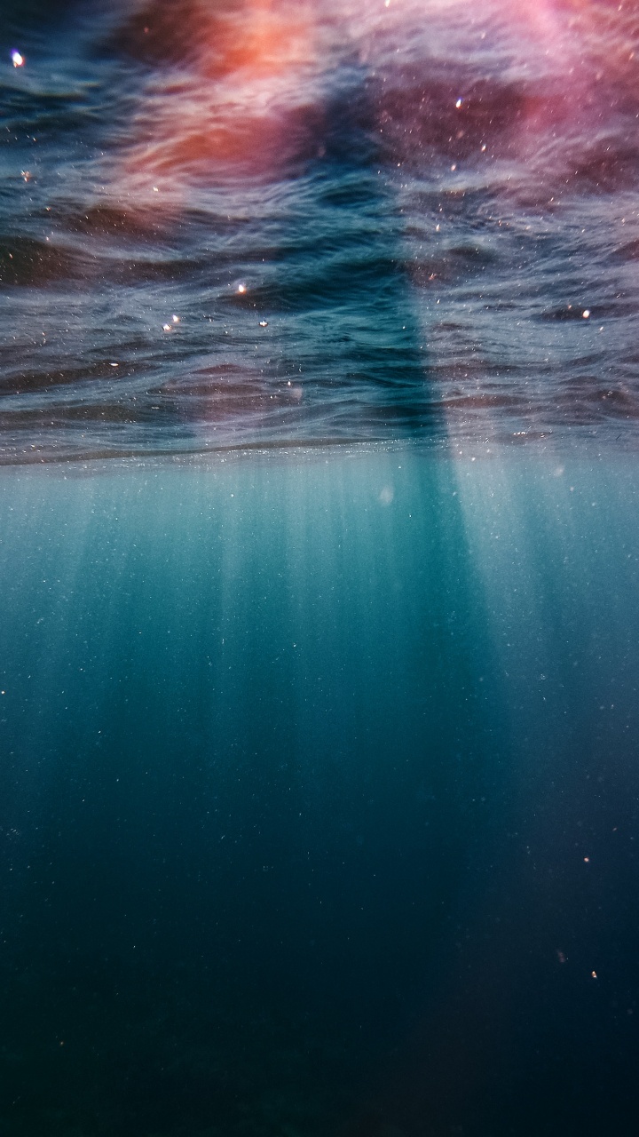 Blue, Atmosphère, Nébuleuse, Espace, Eau. Wallpaper in 720x1280 Resolution