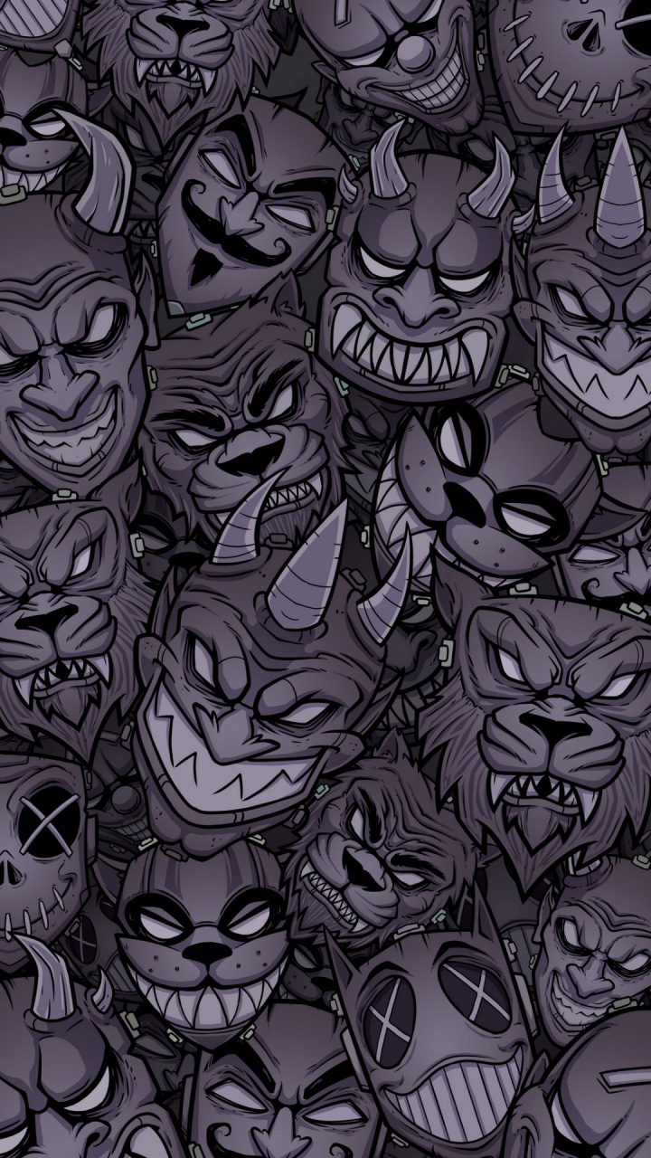 Dessin, Art, Arts Visuels, Fiction, Mâchoire. Wallpaper in 720x1280 Resolution