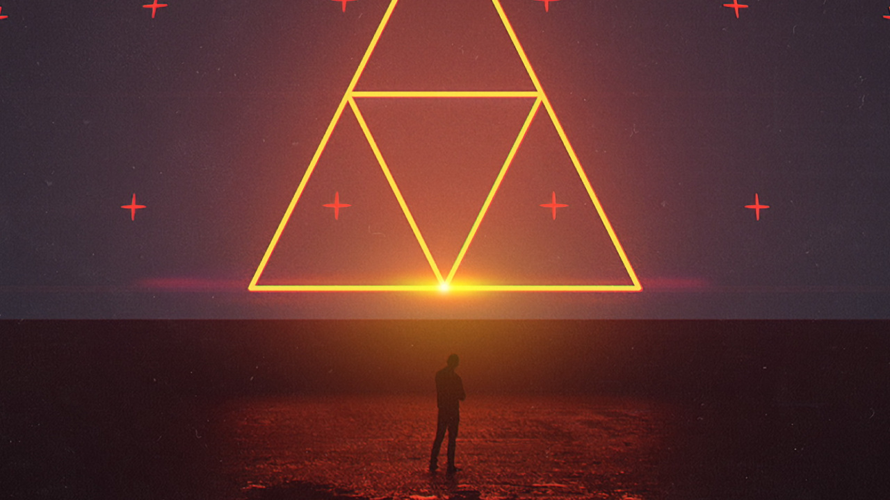 Triangulo, Arte, Agua, Objeto Astronómico, Calor. Wallpaper in 1280x720 Resolution