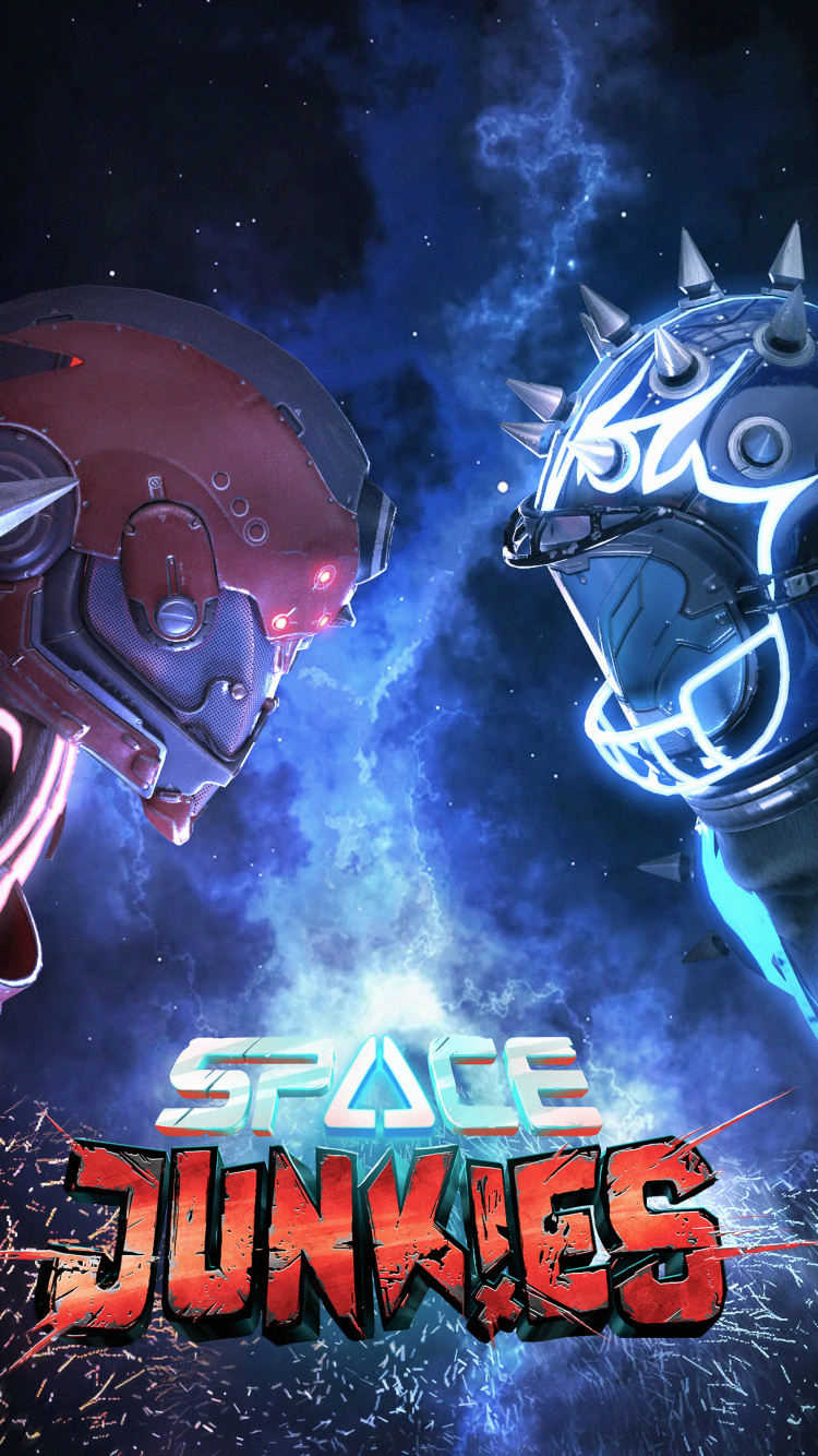 Space Junkies, Playstation Vr, Oculus Rift, Ubisoft, Shooter Game. Wallpaper in 750x1334 Resolution