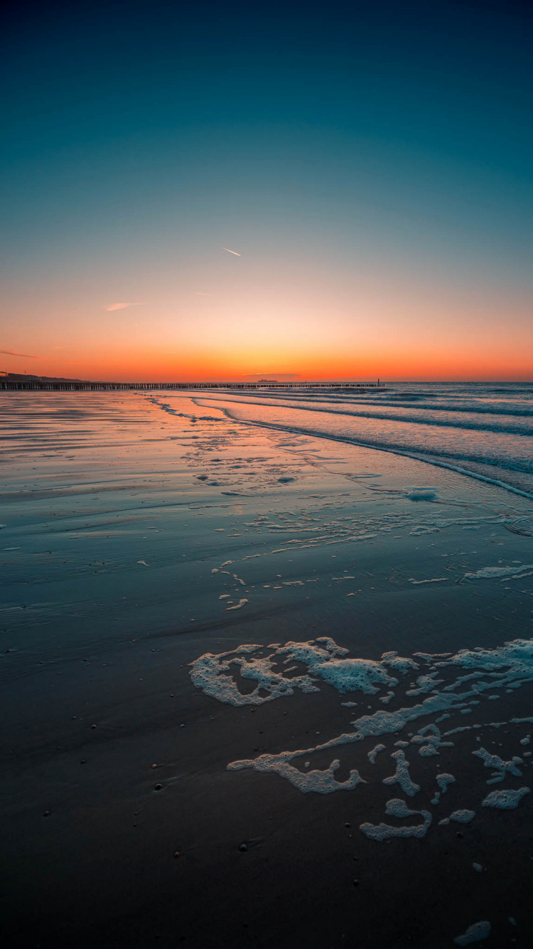 Horizon, Arctic, Earth, Water, Sea. Wallpaper in 750x1334 Resolution