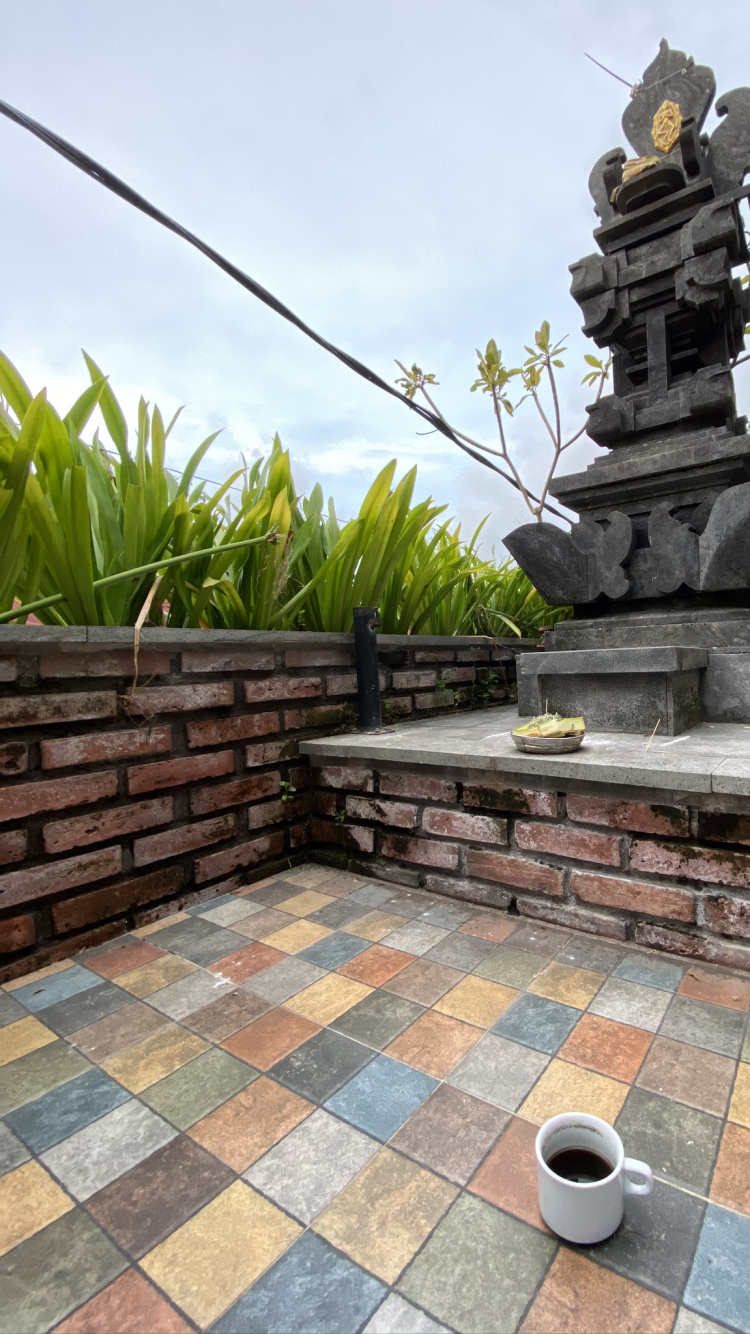 Indonésie, Bali, Mur, Toit, Carrelage. Wallpaper in 750x1334 Resolution