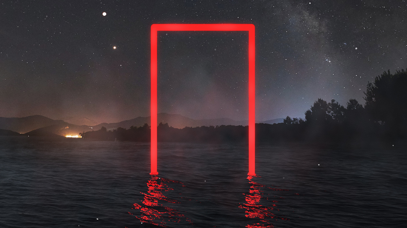 Atmosphäre, Wasser, Rechteck, Horizont, Farbtöne Und Schattierungen. Wallpaper in 1366x768 Resolution