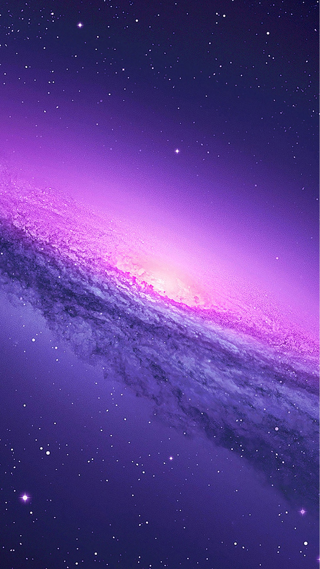 Purple and White Sky During Night Time. Wallpaper in 1080x1920 Resolution