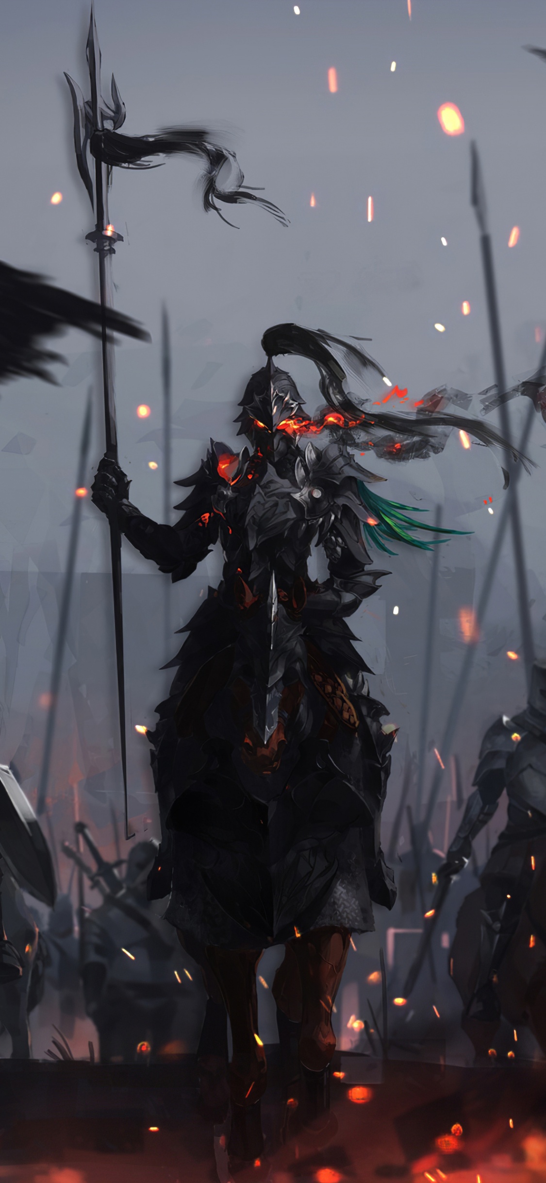 Art de Chevalier, Chevalier, Art, Art Fantastique, le Travail de L'art. Wallpaper in 1125x2436 Resolution