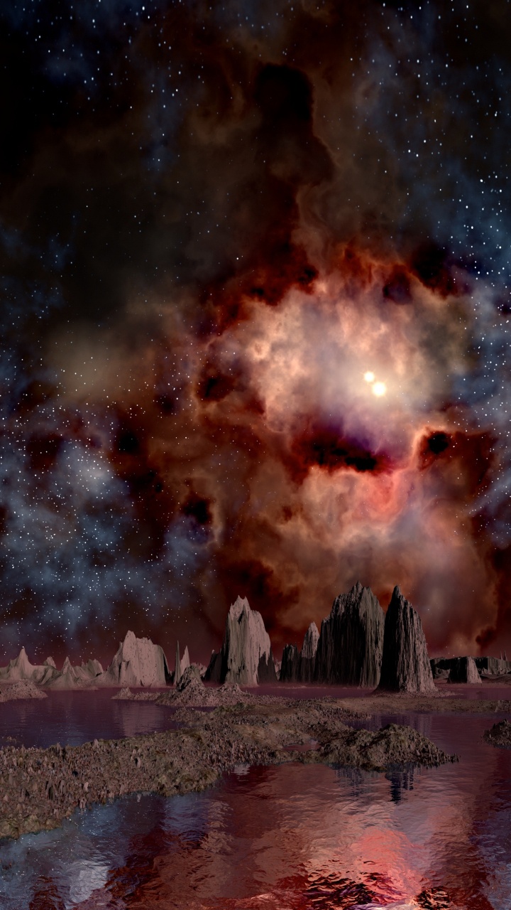 星云, 空间, 外层空间, 明星, 宇宙 壁纸 720x1280 允许