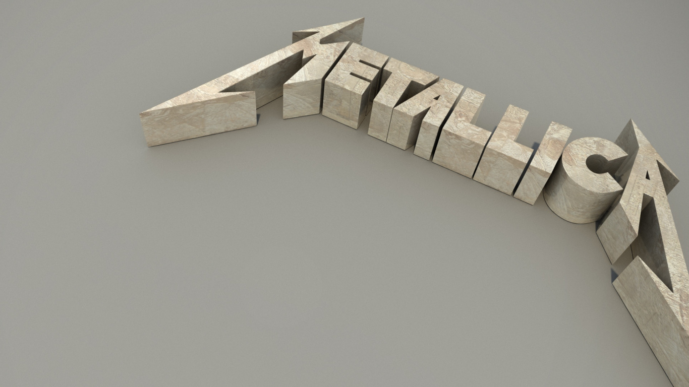 Metallica, Thrash Metal, Heavy Metal, Logo, Wood. Wallpaper in 1366x768 Resolution