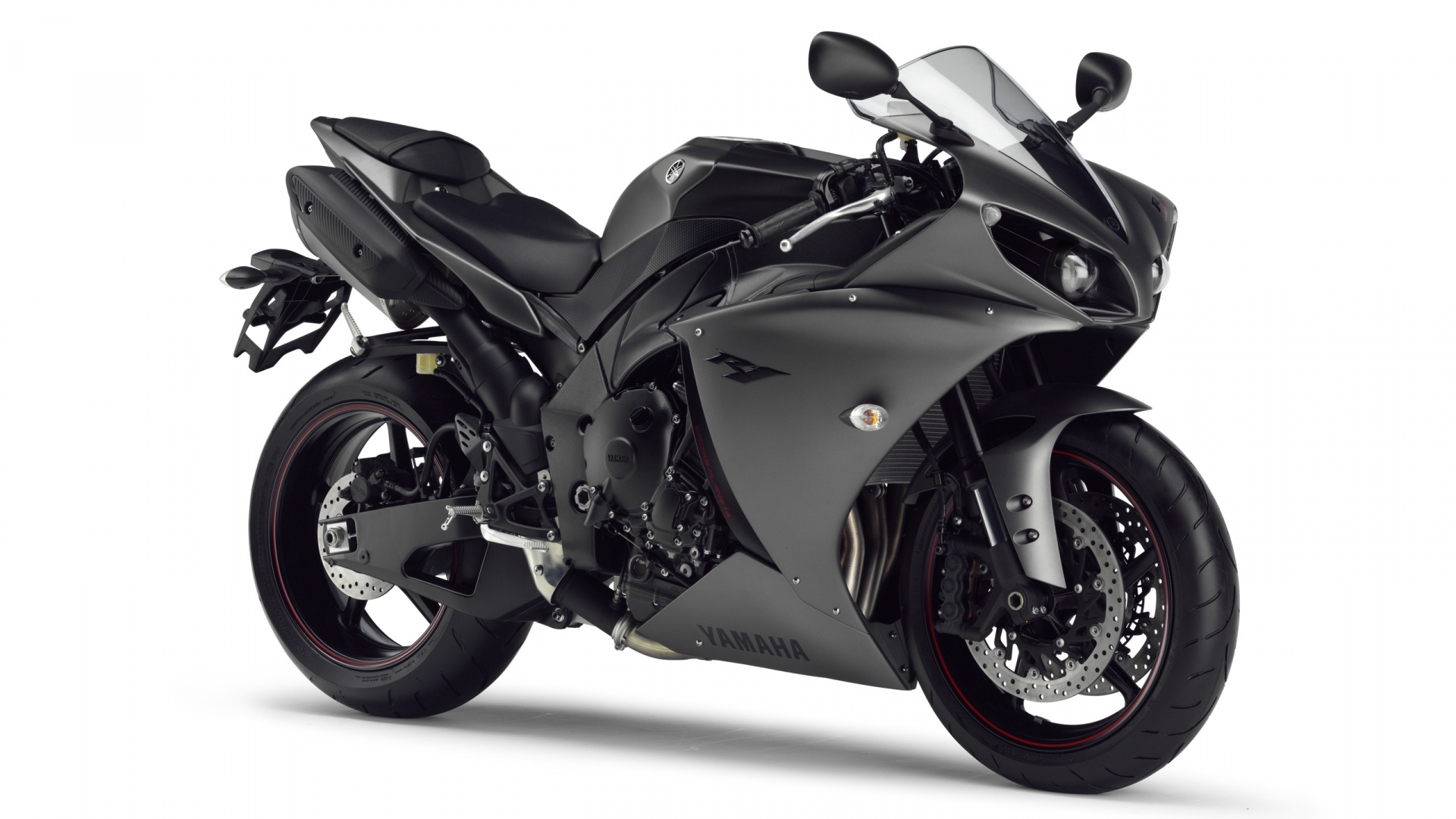 Black and Yellow Sports Bike. Wallpaper in 1920x1080 Resolution