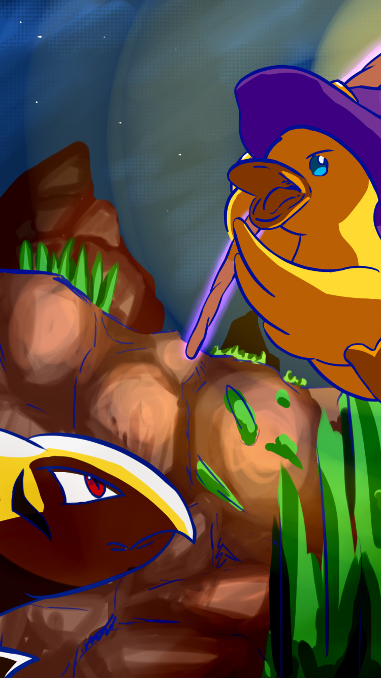 Art, Environnement Naturel, Botanique, Les Gens Dans la Nature, Cartoon. Wallpaper in 750x1334 Resolution