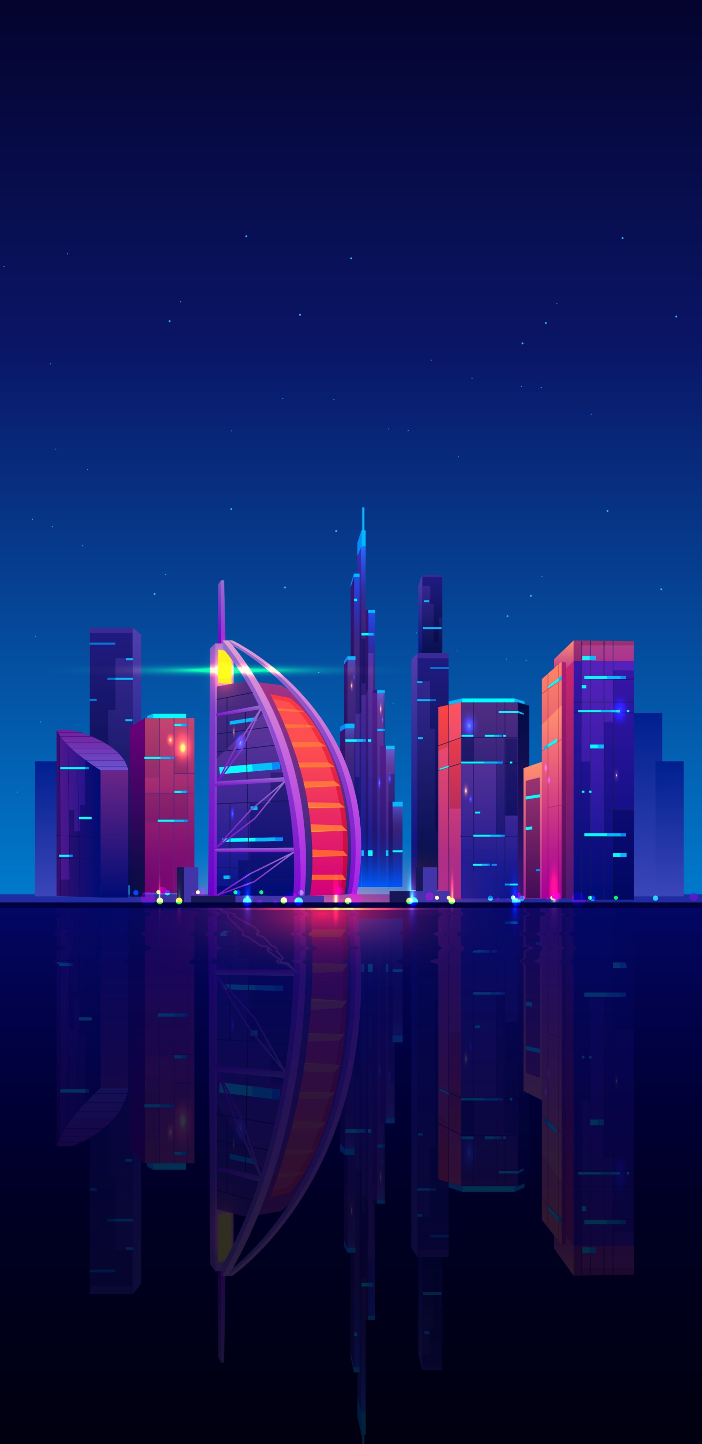 城市景观, 电力, 塔块, 公寓, 商业建筑 壁纸 1440x2960 允许