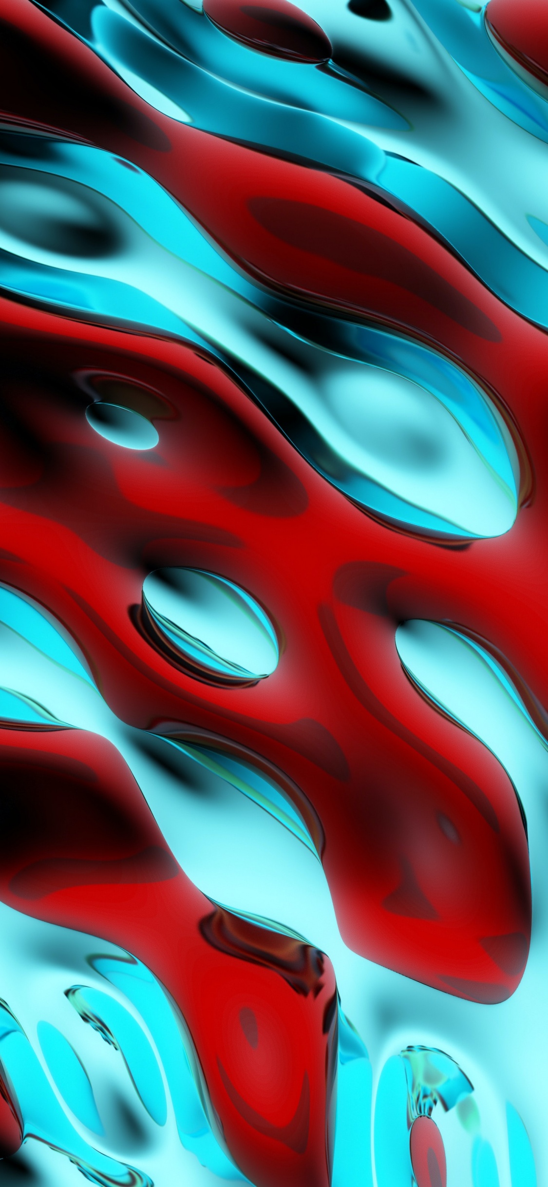 Close Up, Wasser, Licht, Gr, Blau. Wallpaper in 1125x2436 Resolution