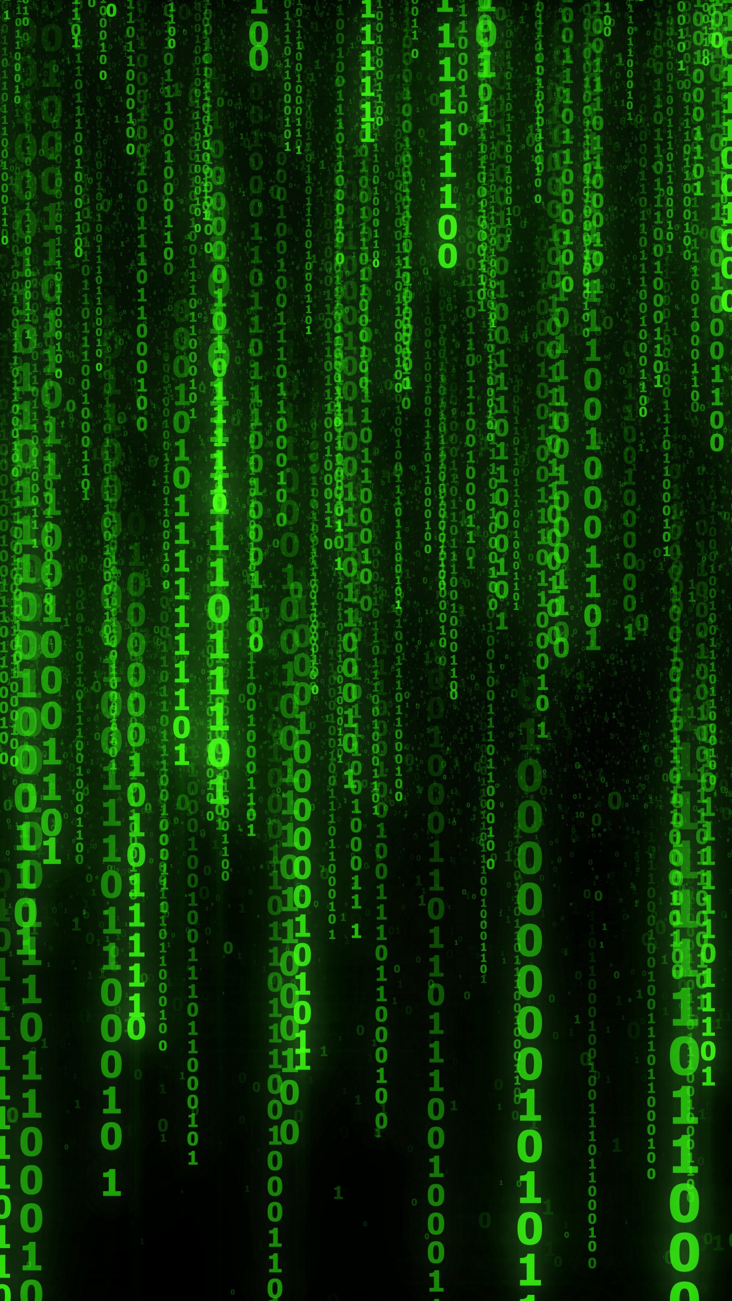 Matrix Digitaler Regen, Gr, Farbigkeit, Text, Muster. Wallpaper in 1440x2560 Resolution
