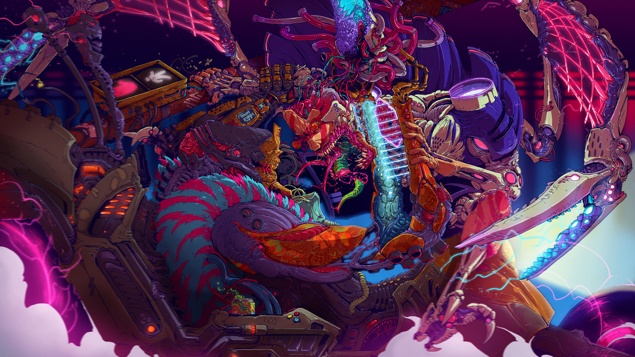 Carnaval, Arte, Anime, Meme de Internet, Gráficos. Wallpaper in 1280x720 Resolution