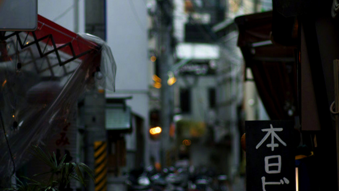 Anime, Kakashi Hatake, Gebäude, Infrastruktur, Fahrbahn. Wallpaper in 1366x768 Resolution