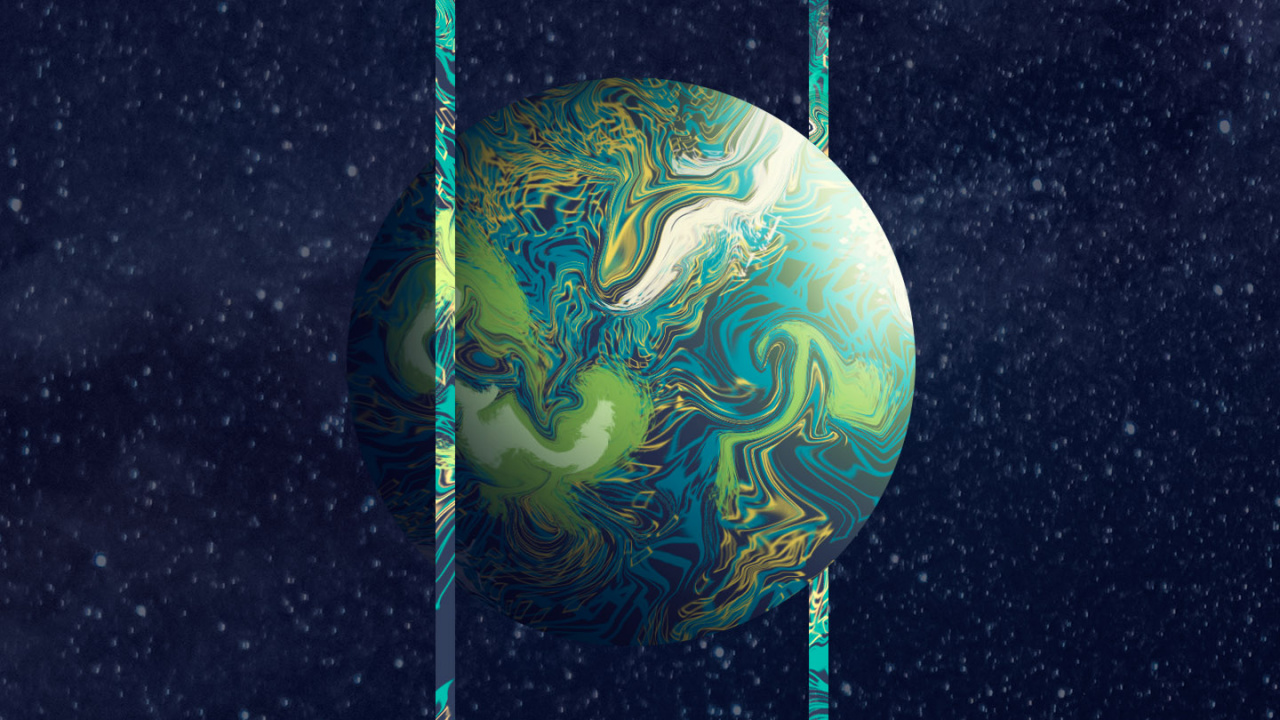 Erde, No Mans Sky, Globus, Kunst, Astronomisches Objekt. Wallpaper in 1280x720 Resolution