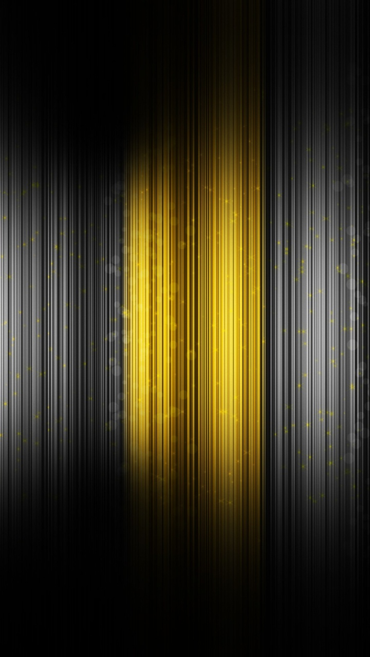 Gelb-schwarz Gestreiftes Textil. Wallpaper in 720x1280 Resolution