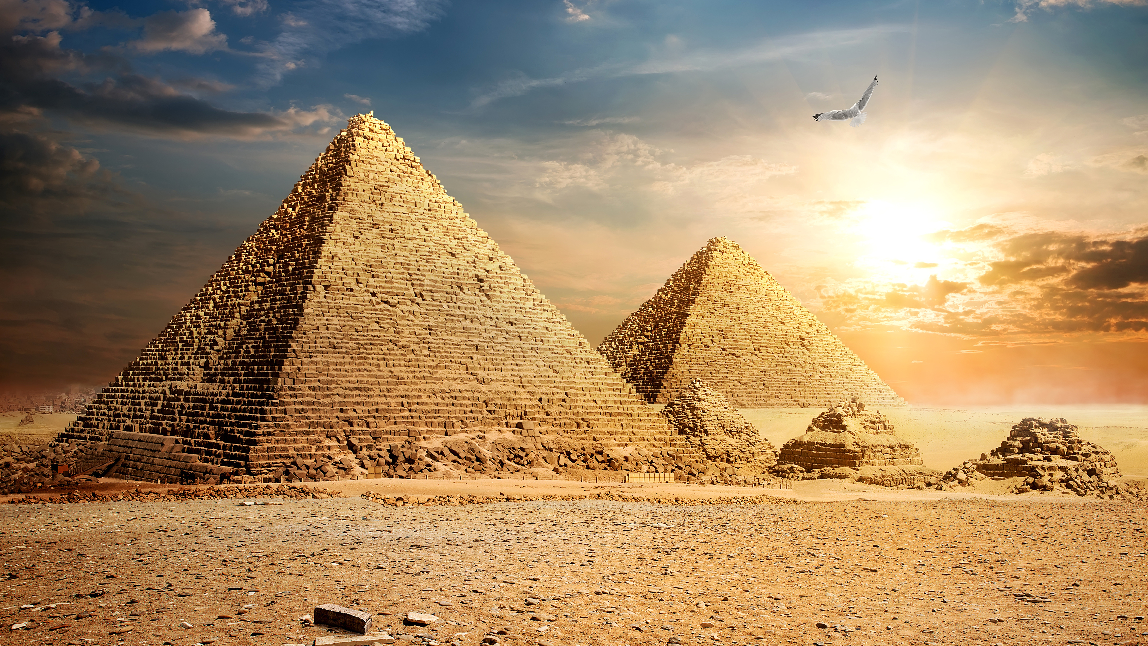 Wallpaper : pyramid, stone, monuments, Egypt 1600x1200 - 4kWallpaper -  750899 - HD Wallpapers - WallHere