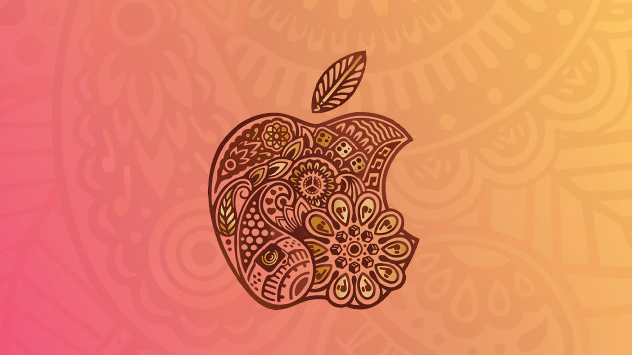 IPhone, Apple, Android, Pink, Motif. Wallpaper in 1280x720 Resolution