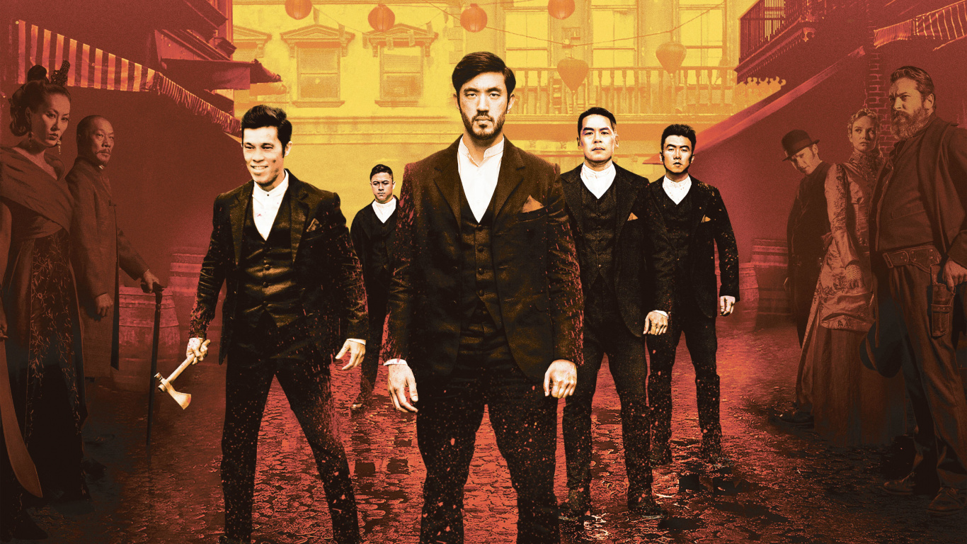 3 Hombres en Traje Negro de Pie Cerca Del Edificio.. Wallpaper in 1366x768 Resolution