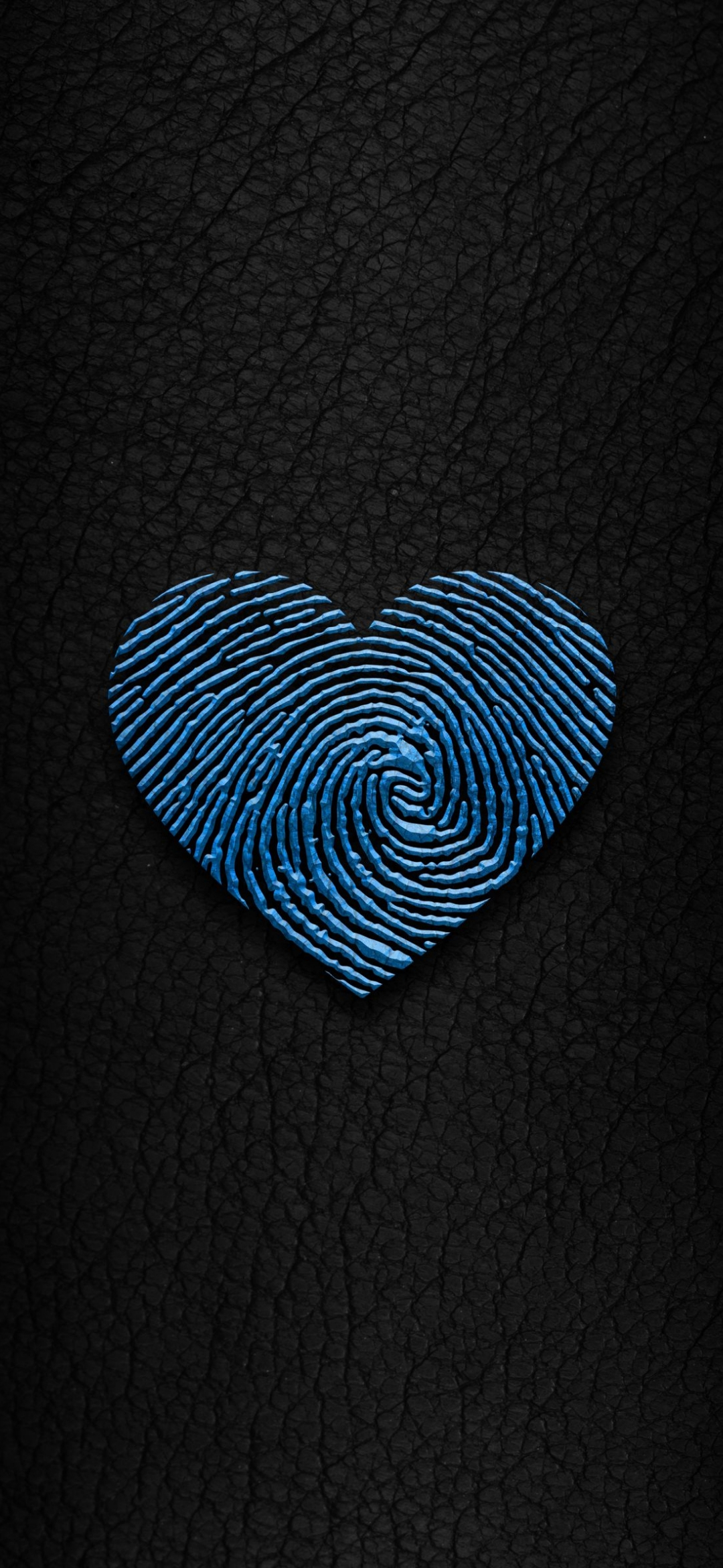 Blue Heart  Background Dark Heart Wallpaper Download  MobCup