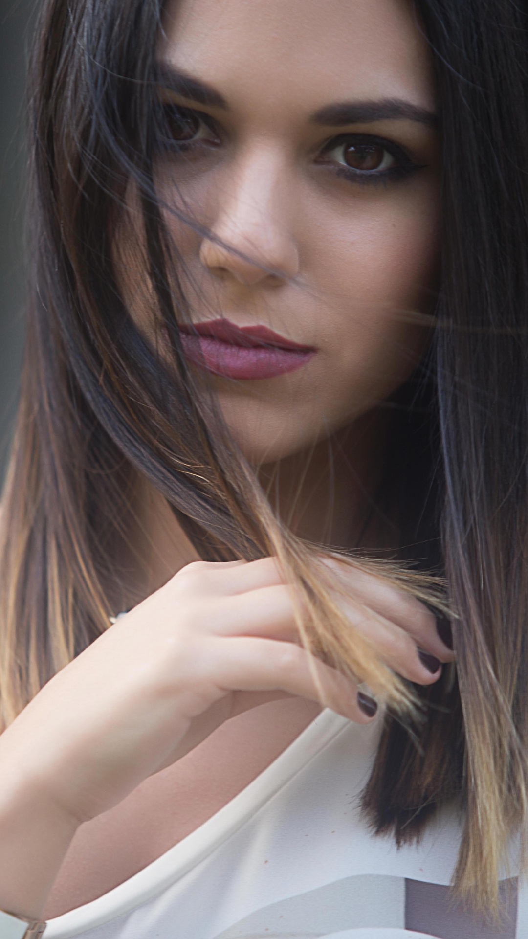 Model, Hair, Face, Lip, Skin. Wallpaper in 1080x1920 Resolution