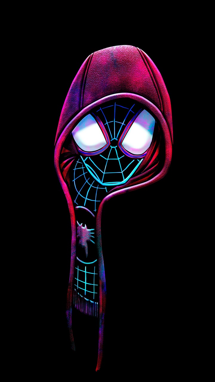 Hombre Araña, Millas Morales, Spider-man, Morado, Magenta. Wallpaper in 720x1280 Resolution