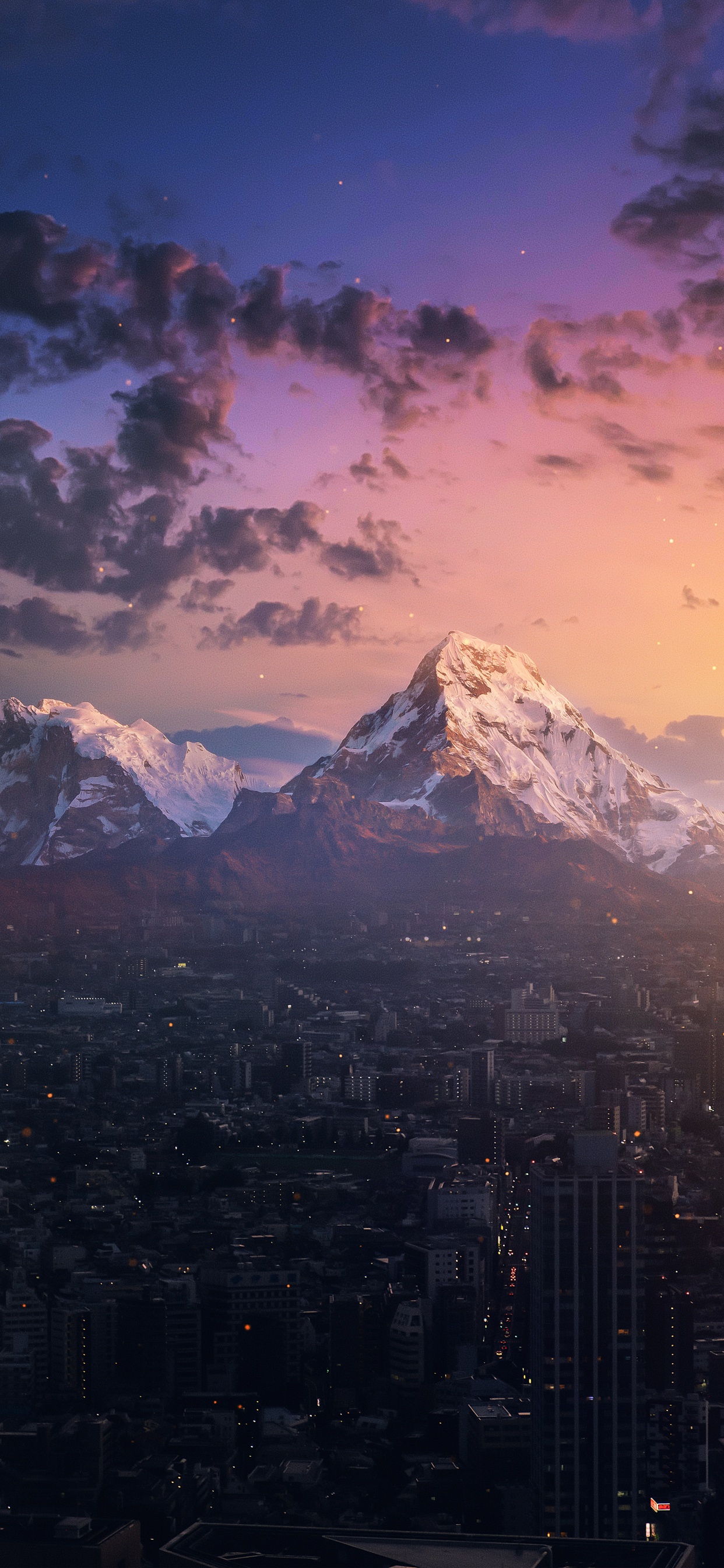 Gut, Smartphone, Cloud, Atmosphäre, Afterglow. Wallpaper in 1242x2688 Resolution