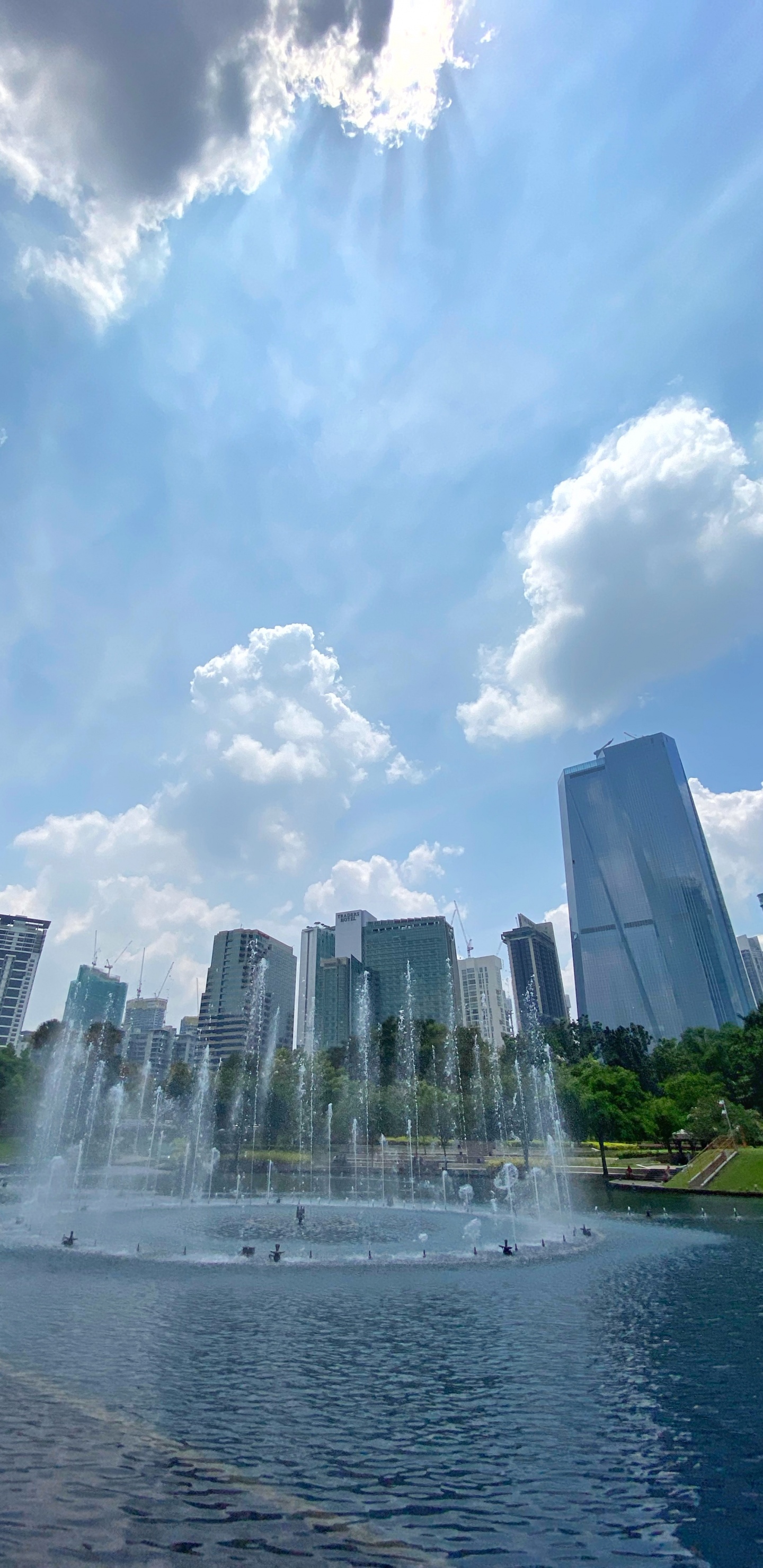 Nature, Mount Scenery, Water Resources, Waterfall, Daytime. Wallpaper in 1440x2960 Resolution