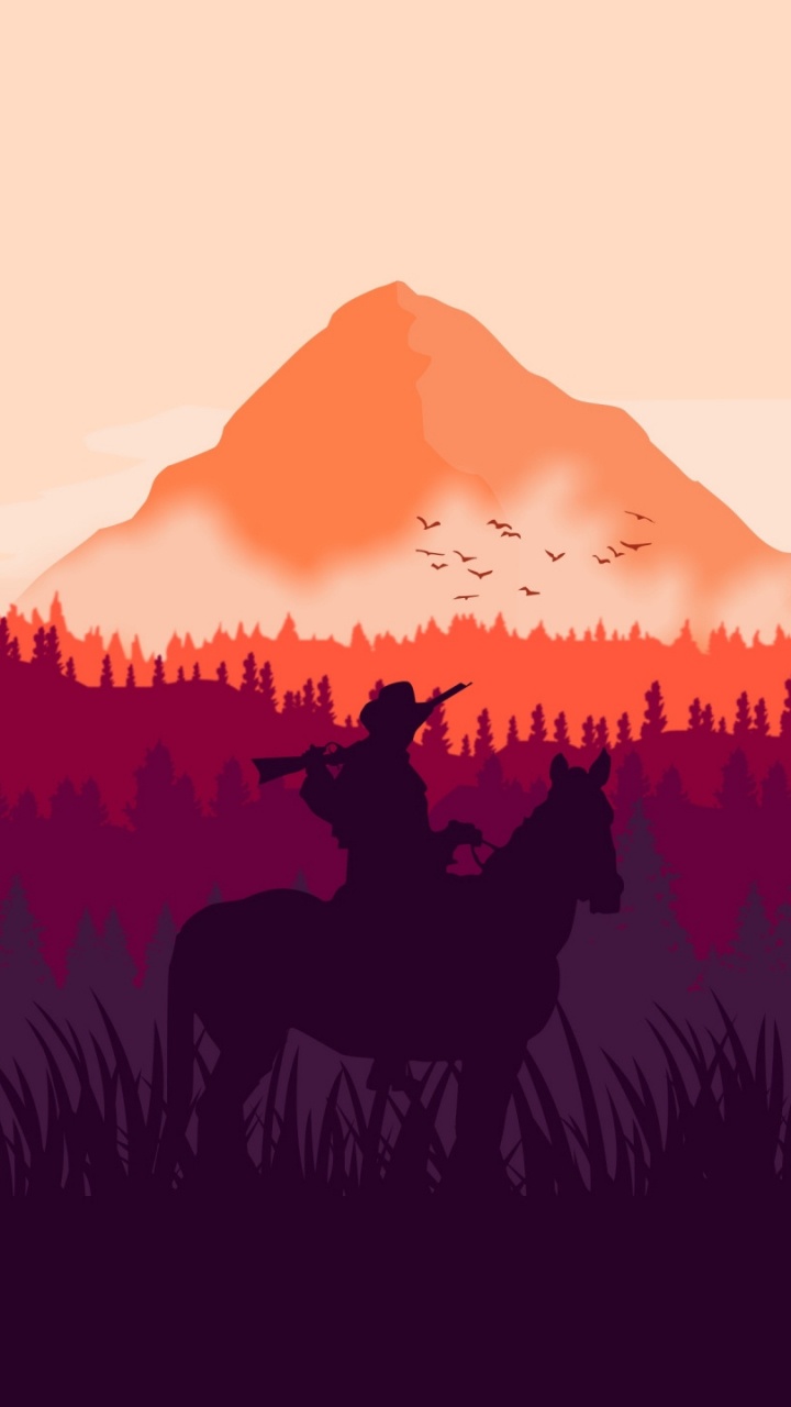 Red Dead Redemption 2, Red Dead Redemption, Rockstar Games, Rojo, Ecorregión. Wallpaper in 720x1280 Resolution