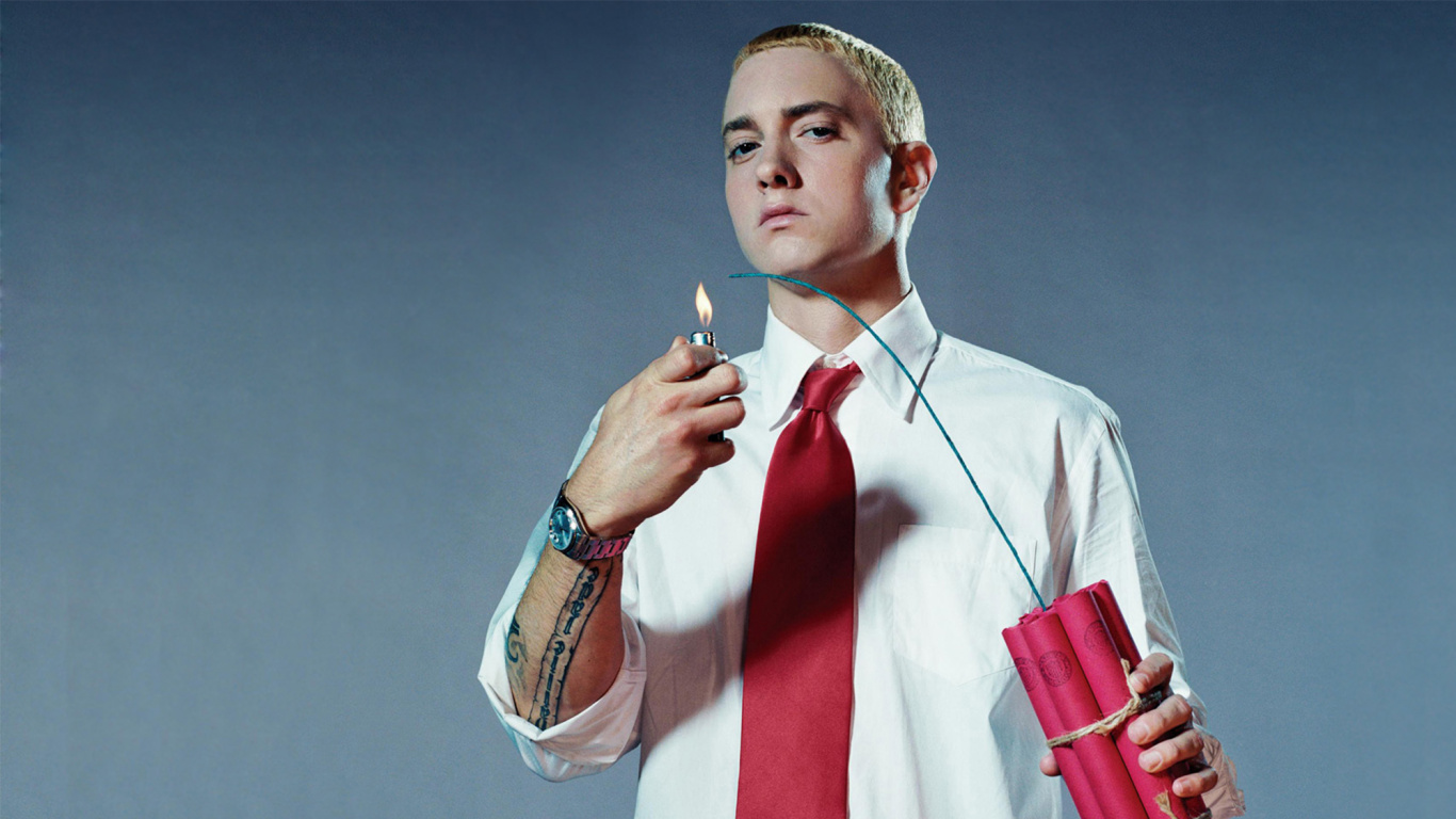 Eminem, la Musique Hip Hop, Rappeur, Performance, Auteur-compositeur-interprète. Wallpaper in 1366x768 Resolution