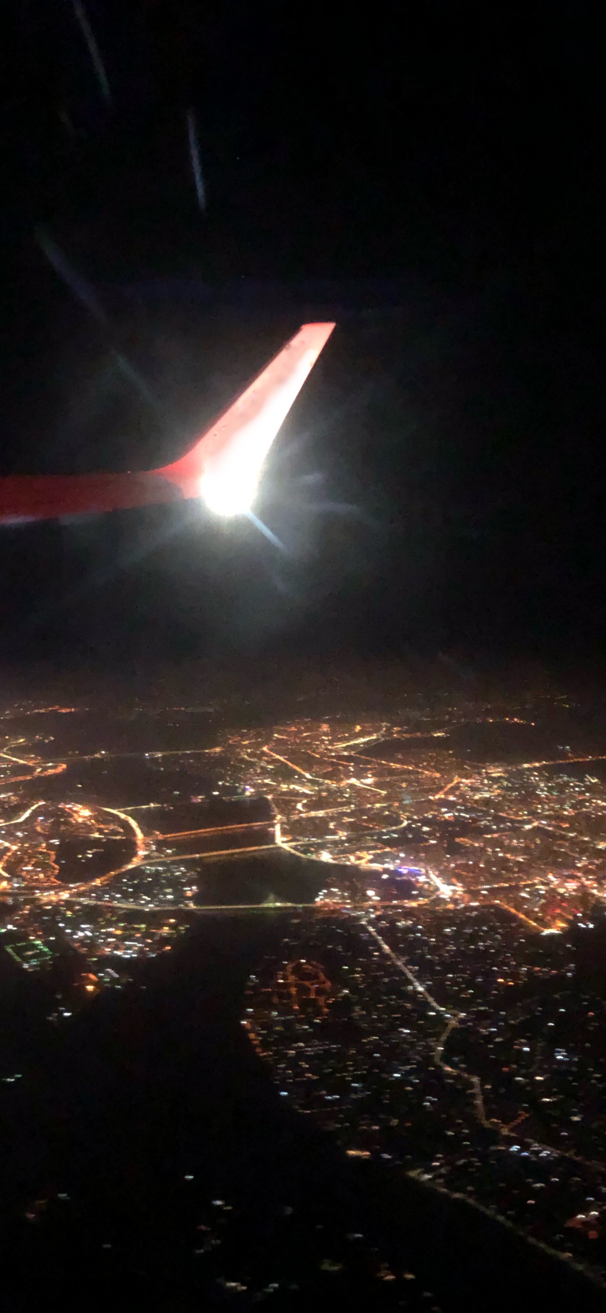 Night, Earth, Atmosphere of Earth, Atmosphere, City. Wallpaper in 1242x2688 Resolution