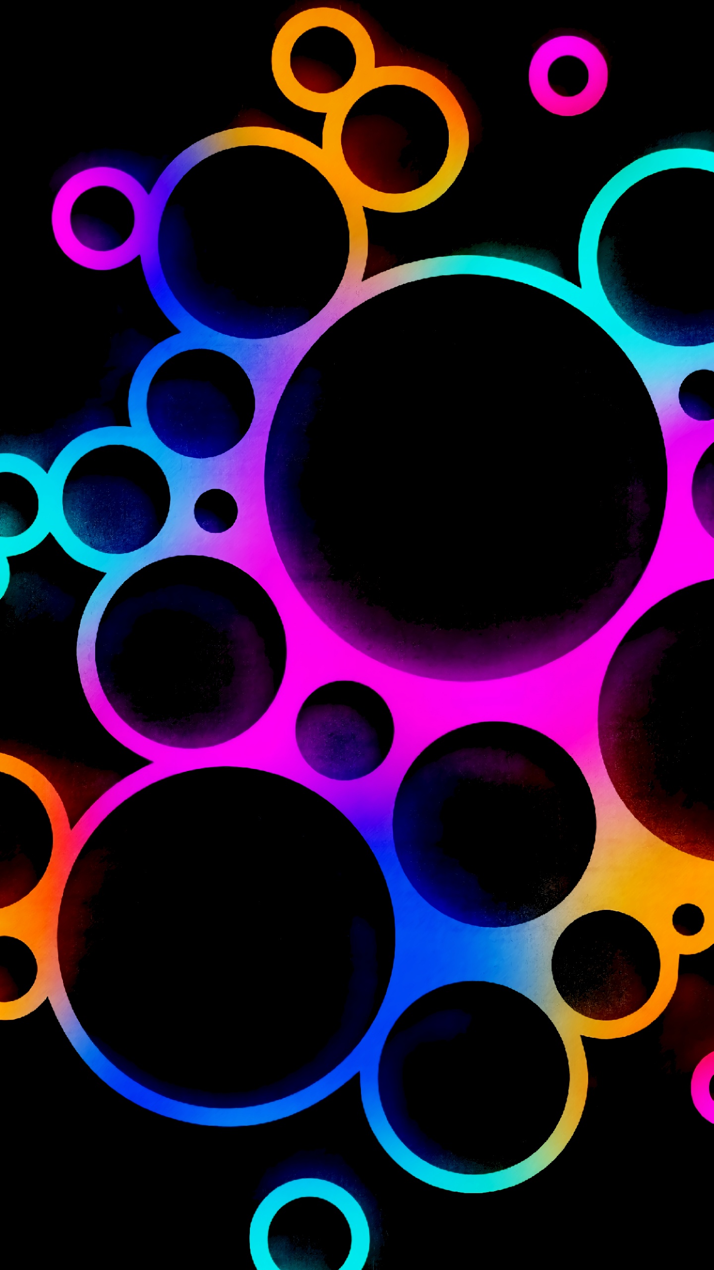 Cercle, la Pureté de la Couleur, Lumière, Purple, Art. Wallpaper in 1440x2560 Resolution